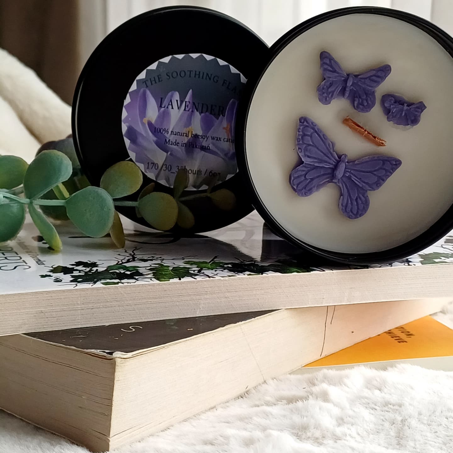 lavender scented candles